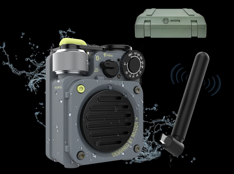 Customer photo review of MUZEN Wild Mini 3.0 Outdoor Portable Bluetooth Speaker