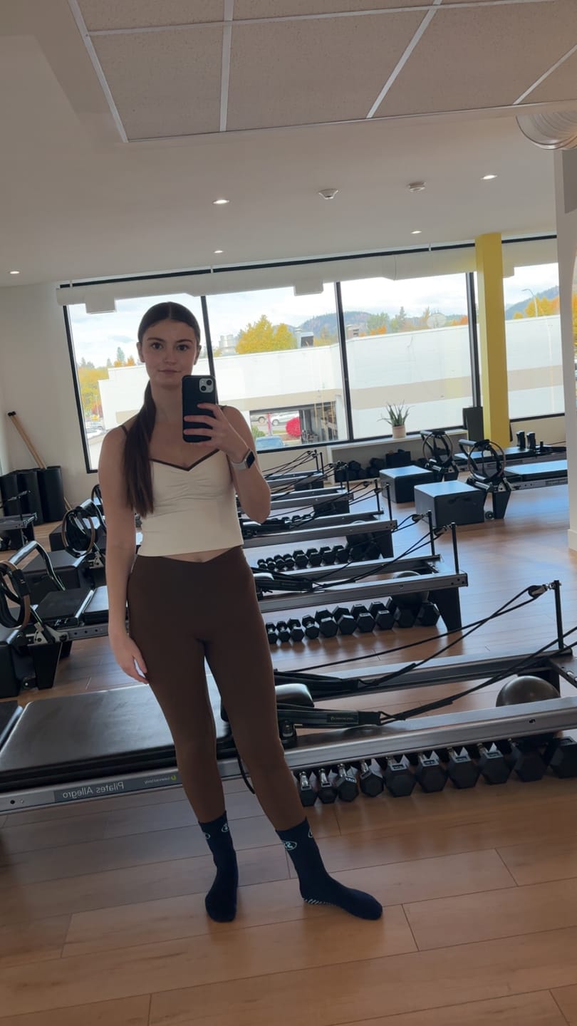 Customer photo review of The Ballet Tank / Cream-Teddy
