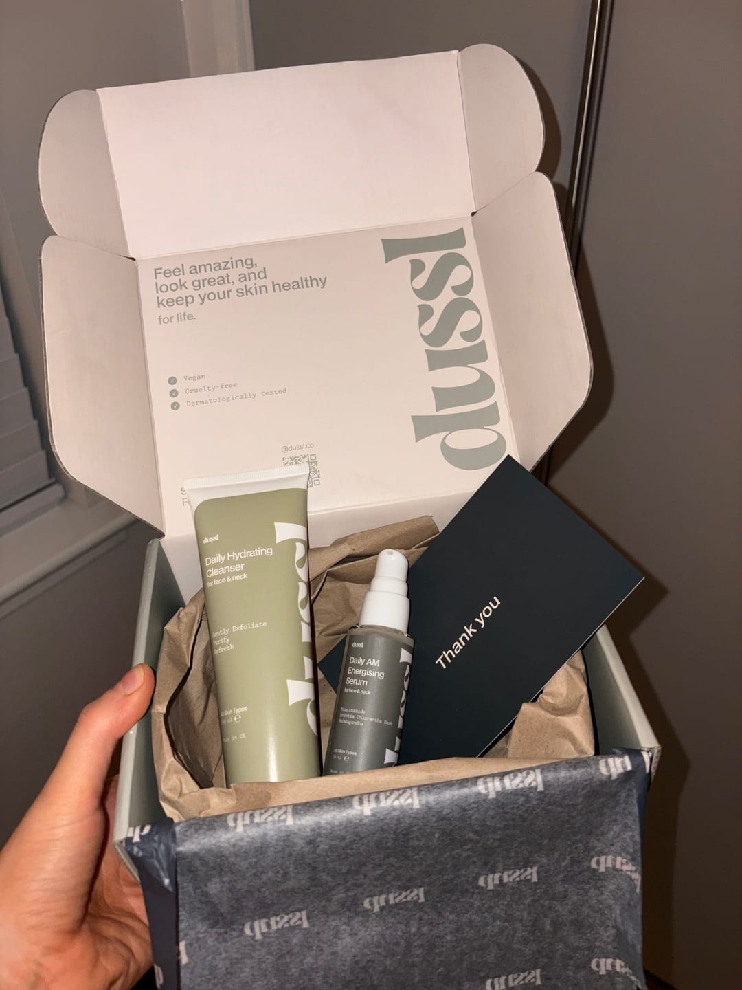 Customer photo review of Daily Hydrating Cleanser