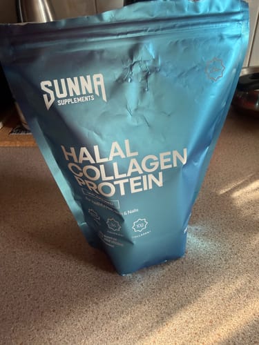 Customer photo review of Halal Collagen Protein