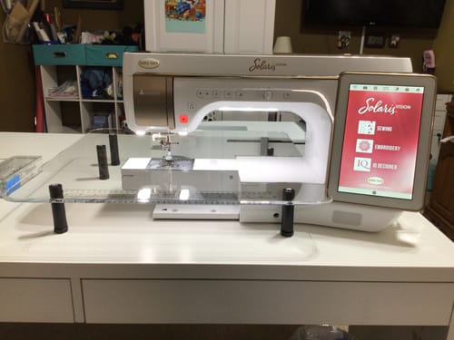 Customer photo review of Sew Steady Sewing Machine Extension Table