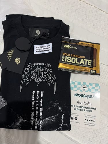 Customer photo review of OUR PATH "PREMIUM" OVERSIZED TEE