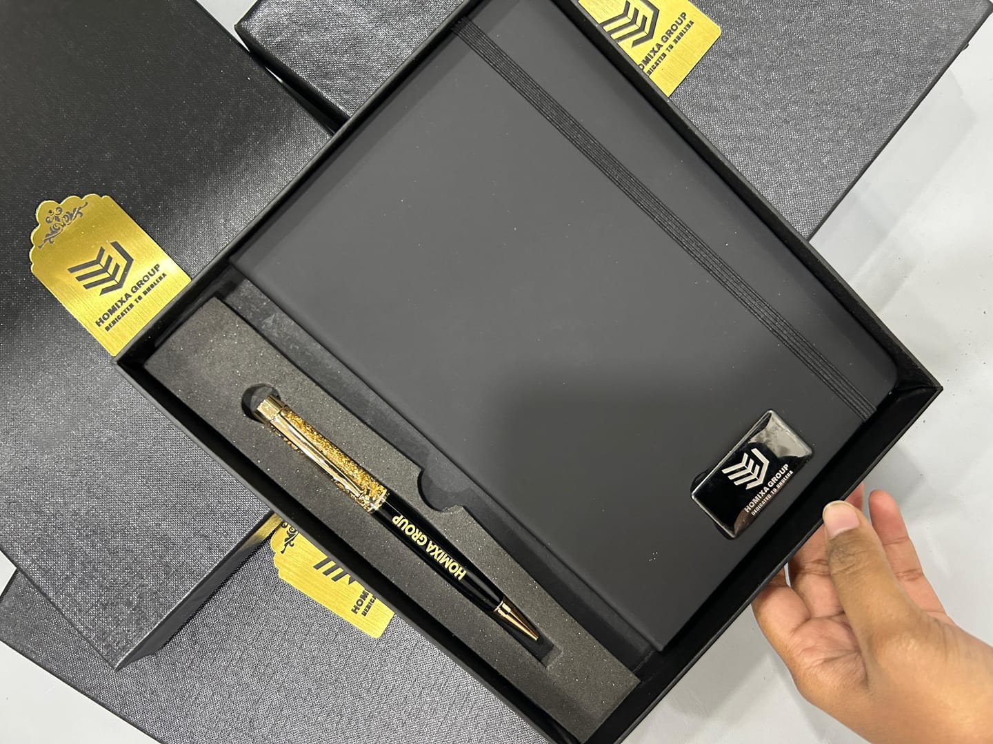 Customer photo review of 2 in 1 Diary Pen Set | Corporate Gift | PrintMine.in