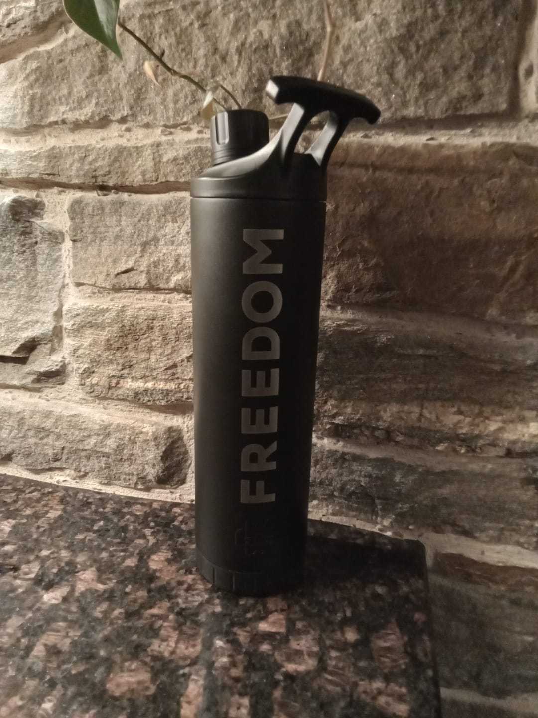 Customer photo review of Freedom Stainless Steel 24oz Tumbler