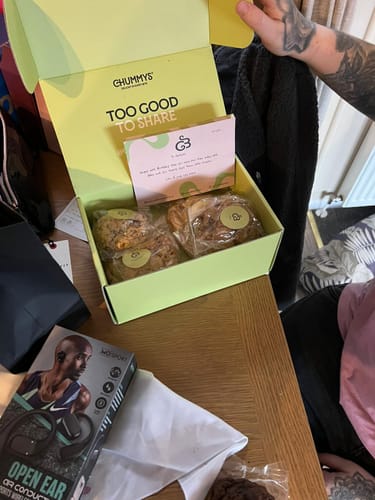 Customer photo review of Brownie & Cookie Selection Box - Delivered To Your Door