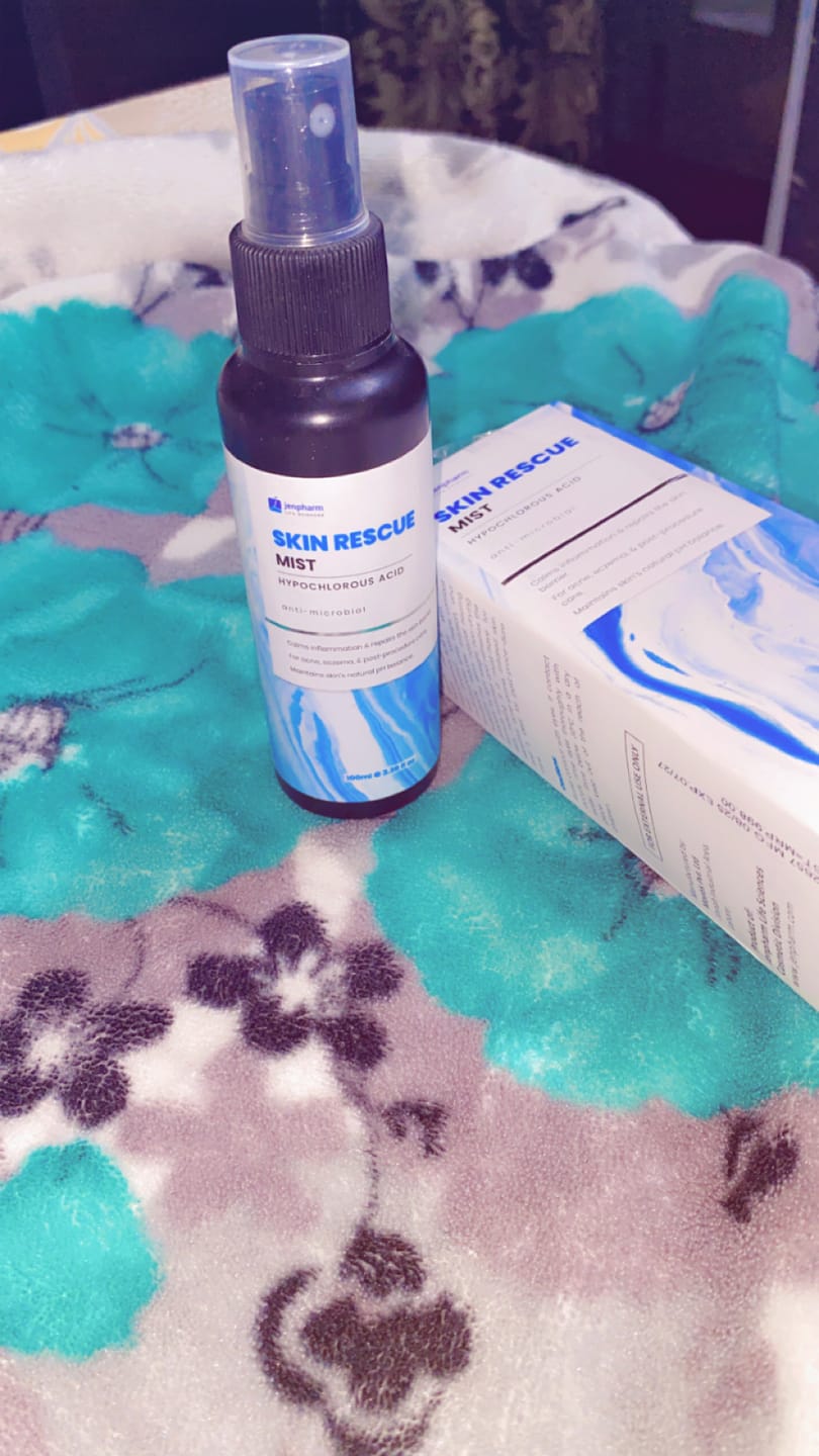 Customer photo review of Skin Rescue Mist