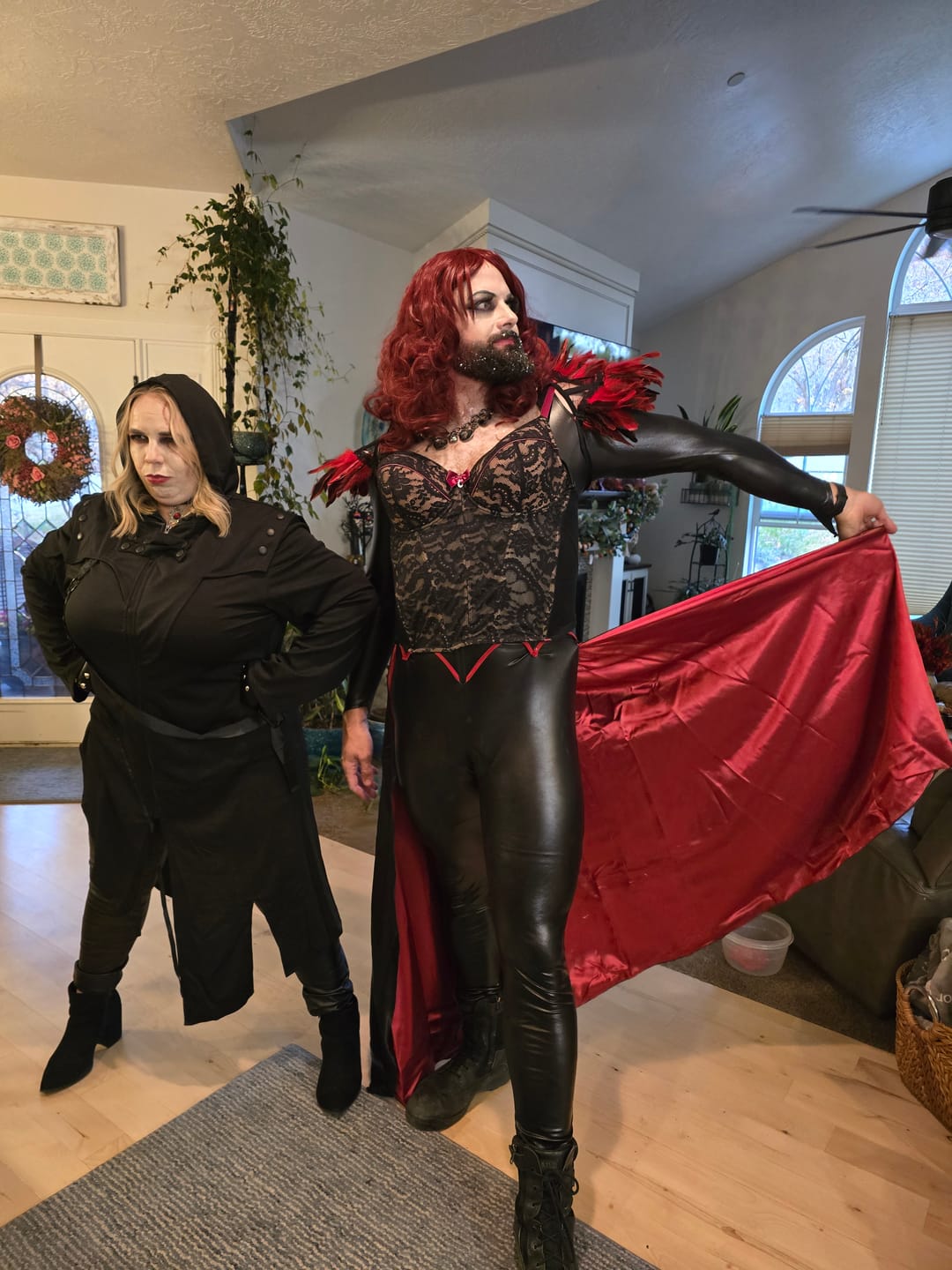 Customer photo review of Halloween Murder Mystery Game Kit - Vampire Ball