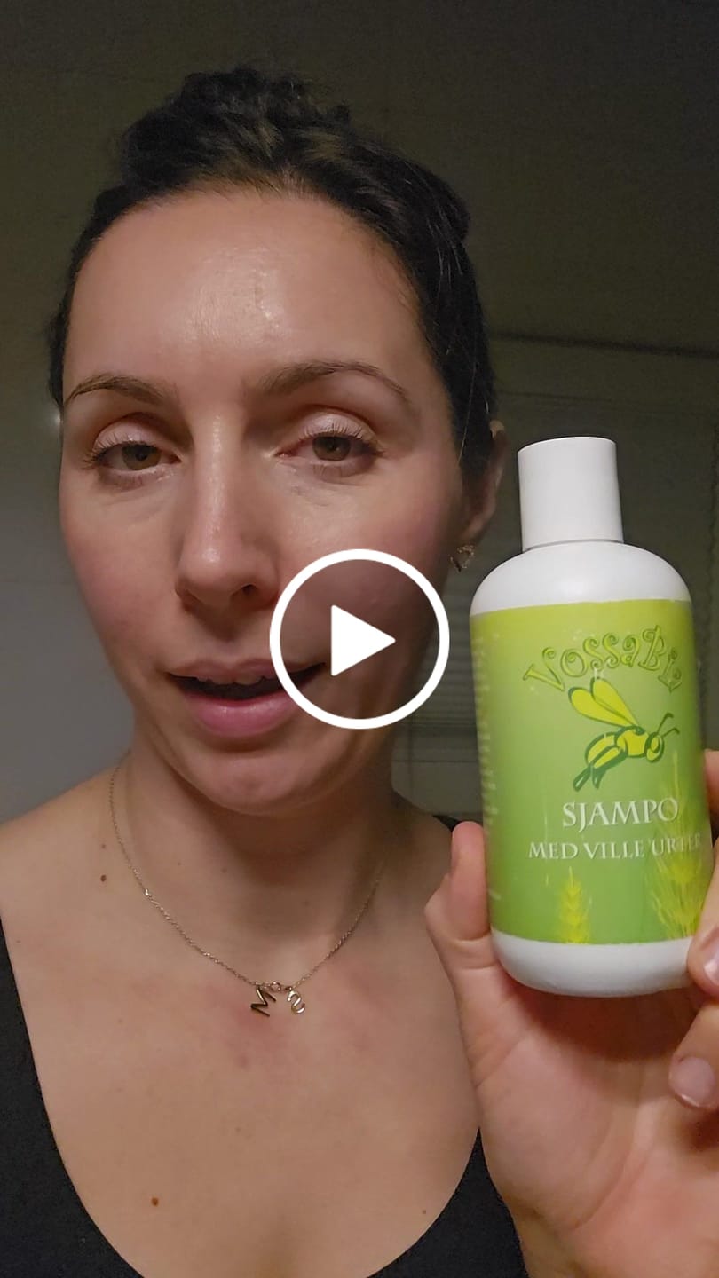 Customer video review of Sjampo med ville urter