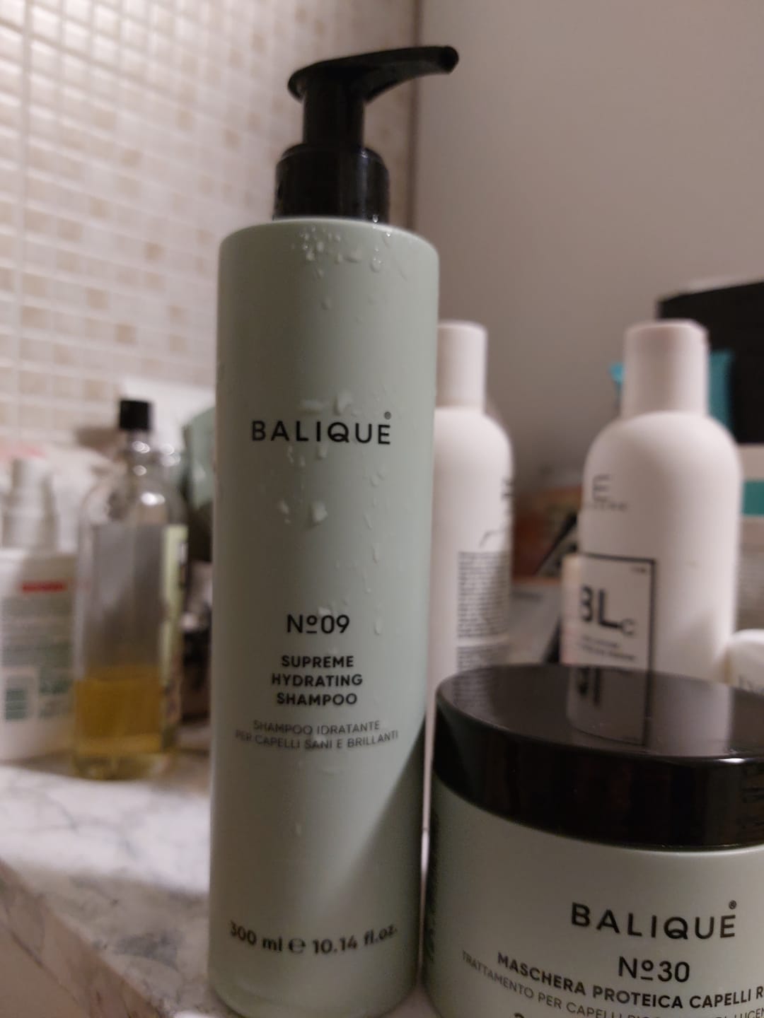Customer photo review of N°09 - SUPREME  HYDRATING SHAMPOO