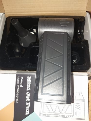 Customer photo review of BlastPro™ | Ultimate Portable Turbo Fan