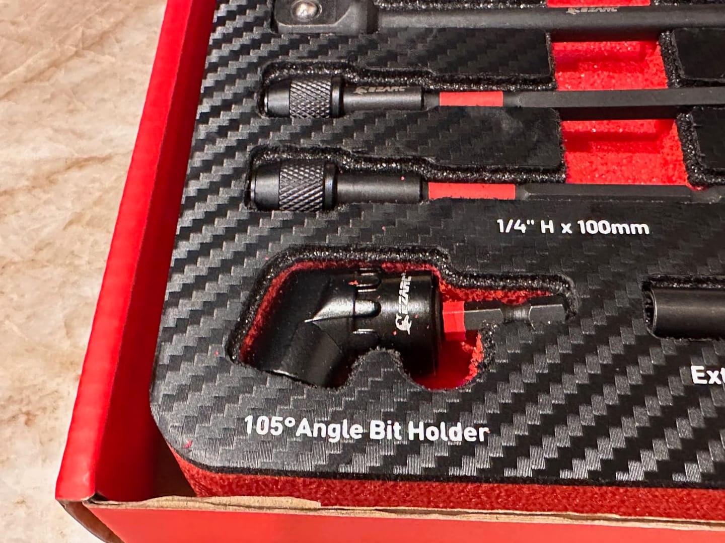 Customer photo review of EZARC Impact Driver/Drill Multi-Function Adapter Kit (14-Pc)