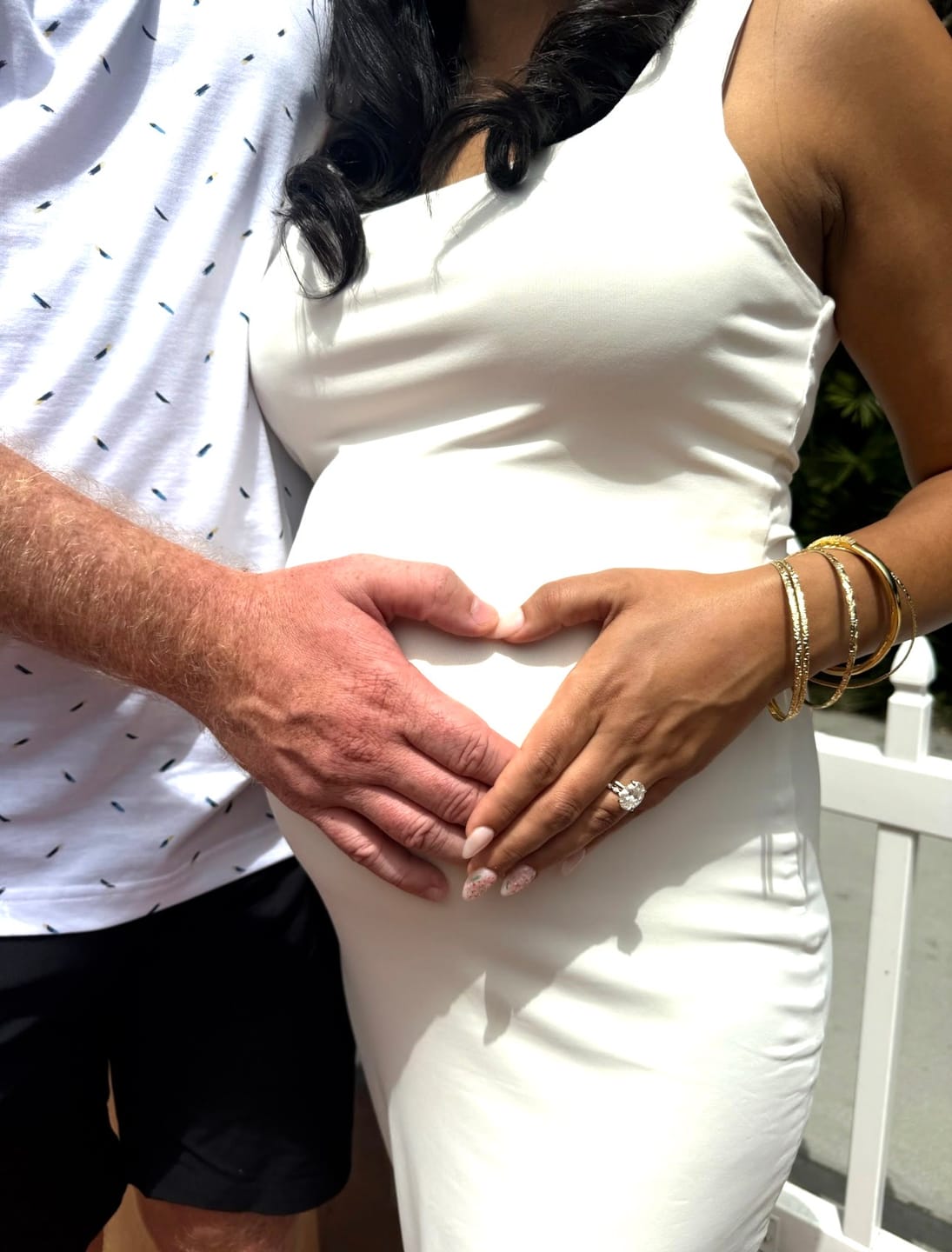 Customer photo review of Custom Engagement Ring Diamond Daughters