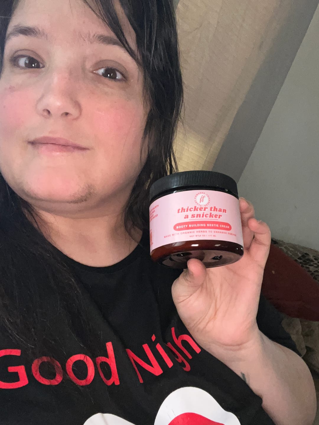 Customer photo review of Thicker than a Snicker Cream