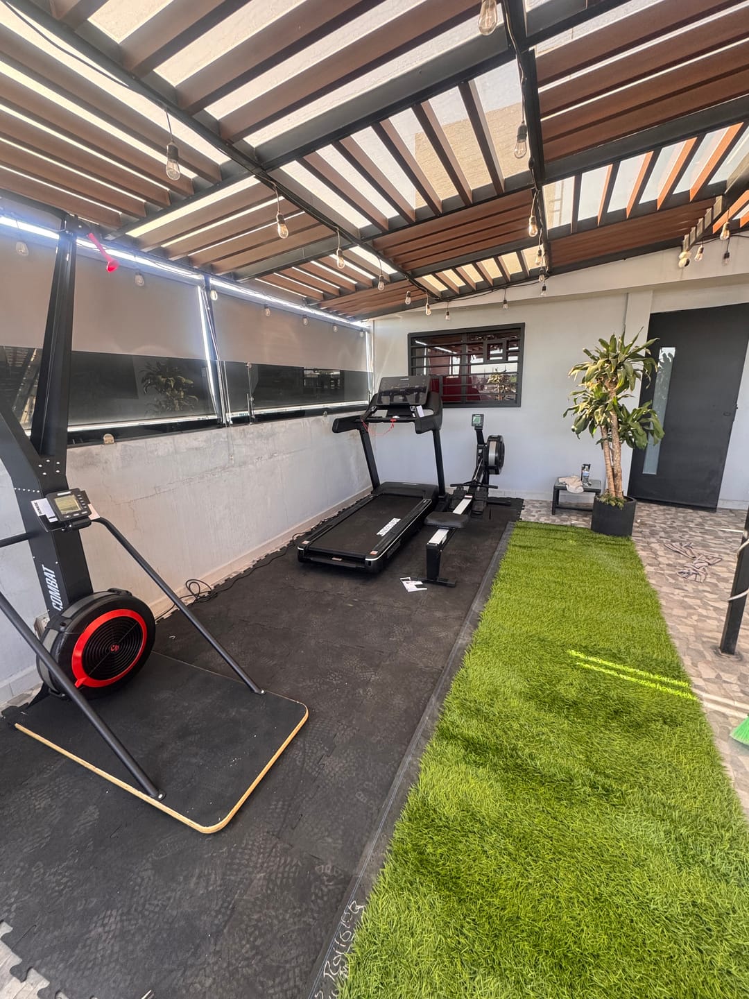 Customer photo review of Caminadora Plegable LED IRONSIDE Glam