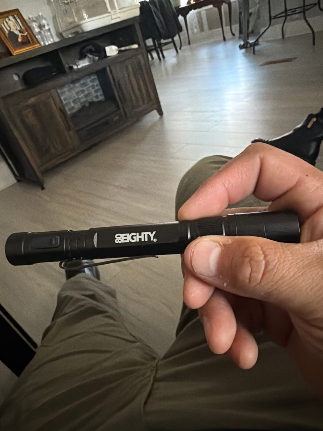 Customer photo review of 80Eighty® Pocket Flashlight