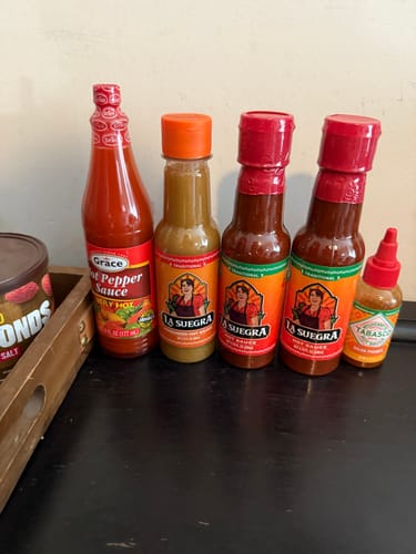 Customer photo review of La Suegra Habanero Hot Sauce