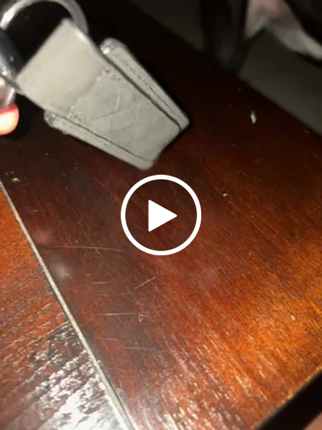 Customer video review of Alcantara Keychain Tag