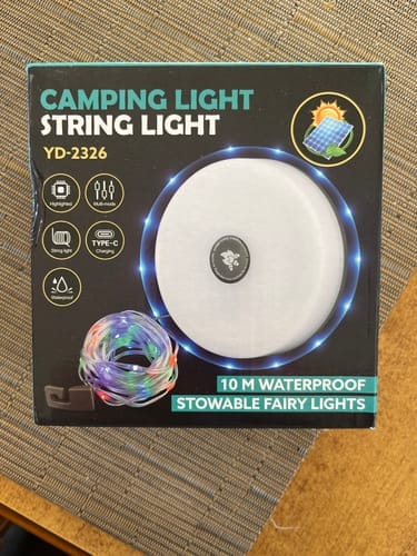 Customer photo review of GlowBuddy™ | Ultimate 4-in-1 Camping Utility Lamp