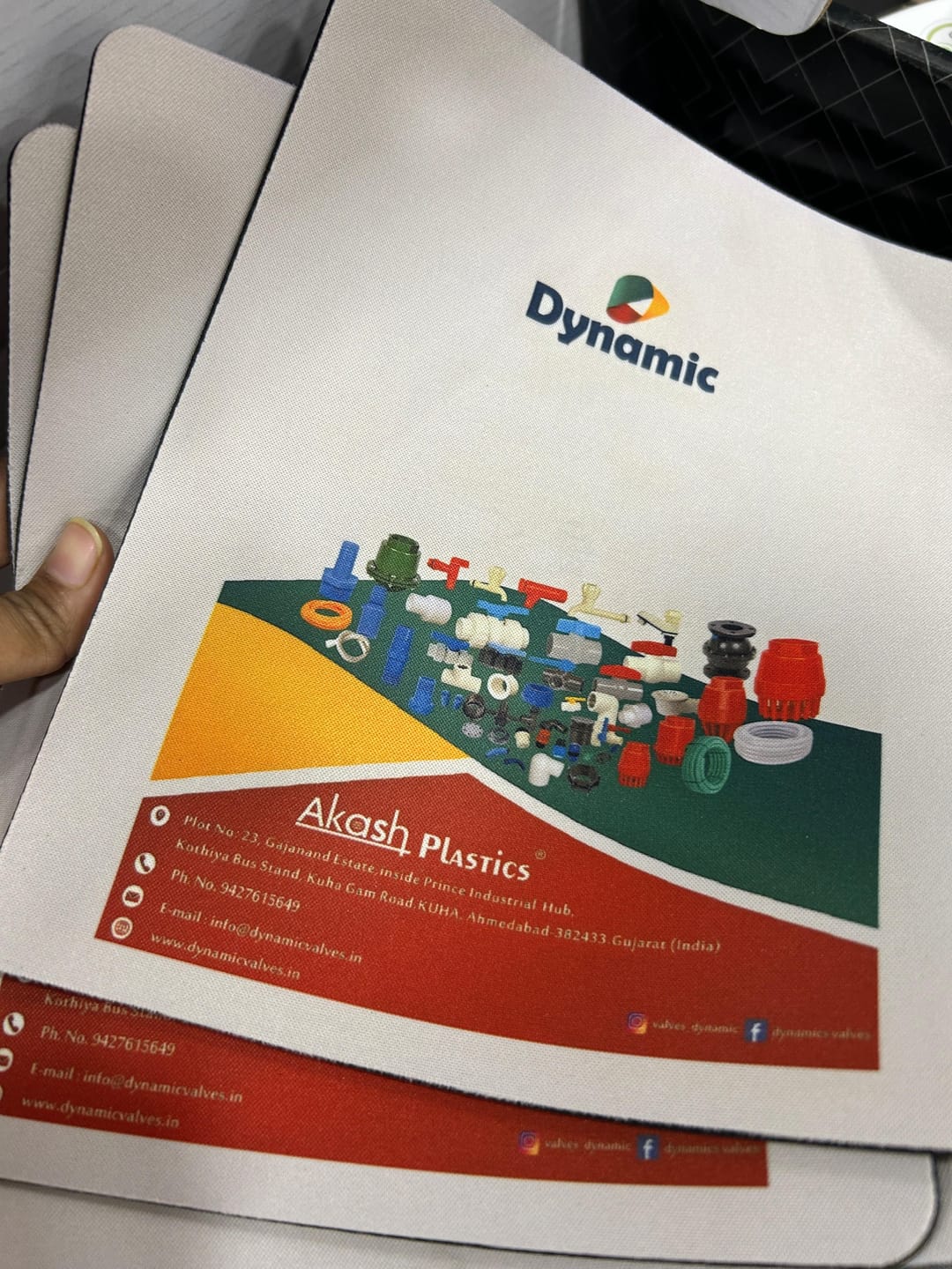 Customer photo review of Customized Mouse Pad | Best for Corporate Gifting | PrintMine.in