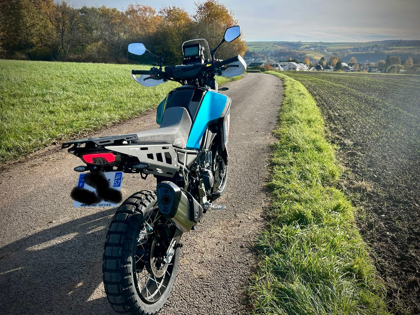 Customer photo review of CF450MT (Ibex 450) Luggage Rack
