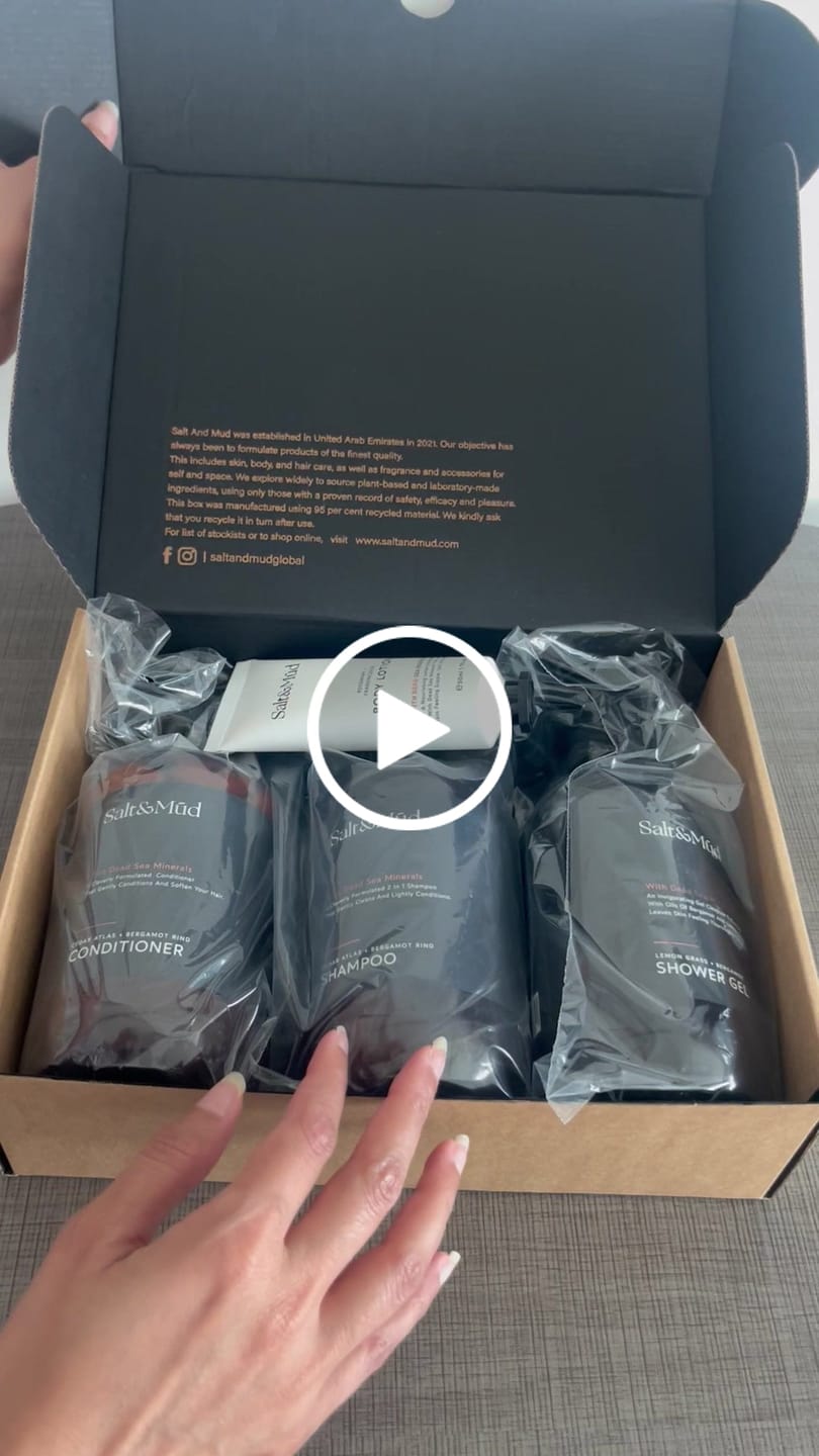 Customer video review of Hair Conditioner With Dead Sea Minerals 500ml