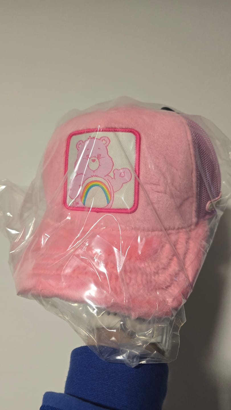 Customer photo review of OVERLORD X Care Bears:  Cheer Bear Trucker Cap