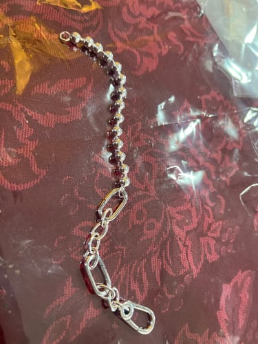 Customer photo review of Pulsera Bola Clip Corazon