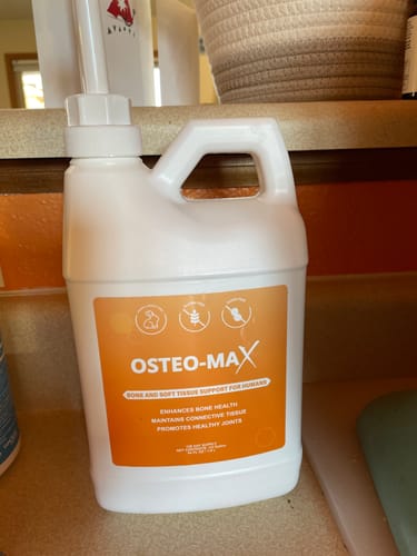 Customer photo review of Osteo-MAX Human » 64 oz » Free Shipping
