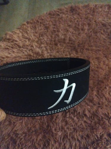 Customer photo review of Extra Stiff Black Lever Belt, 13mm - IPF Approved