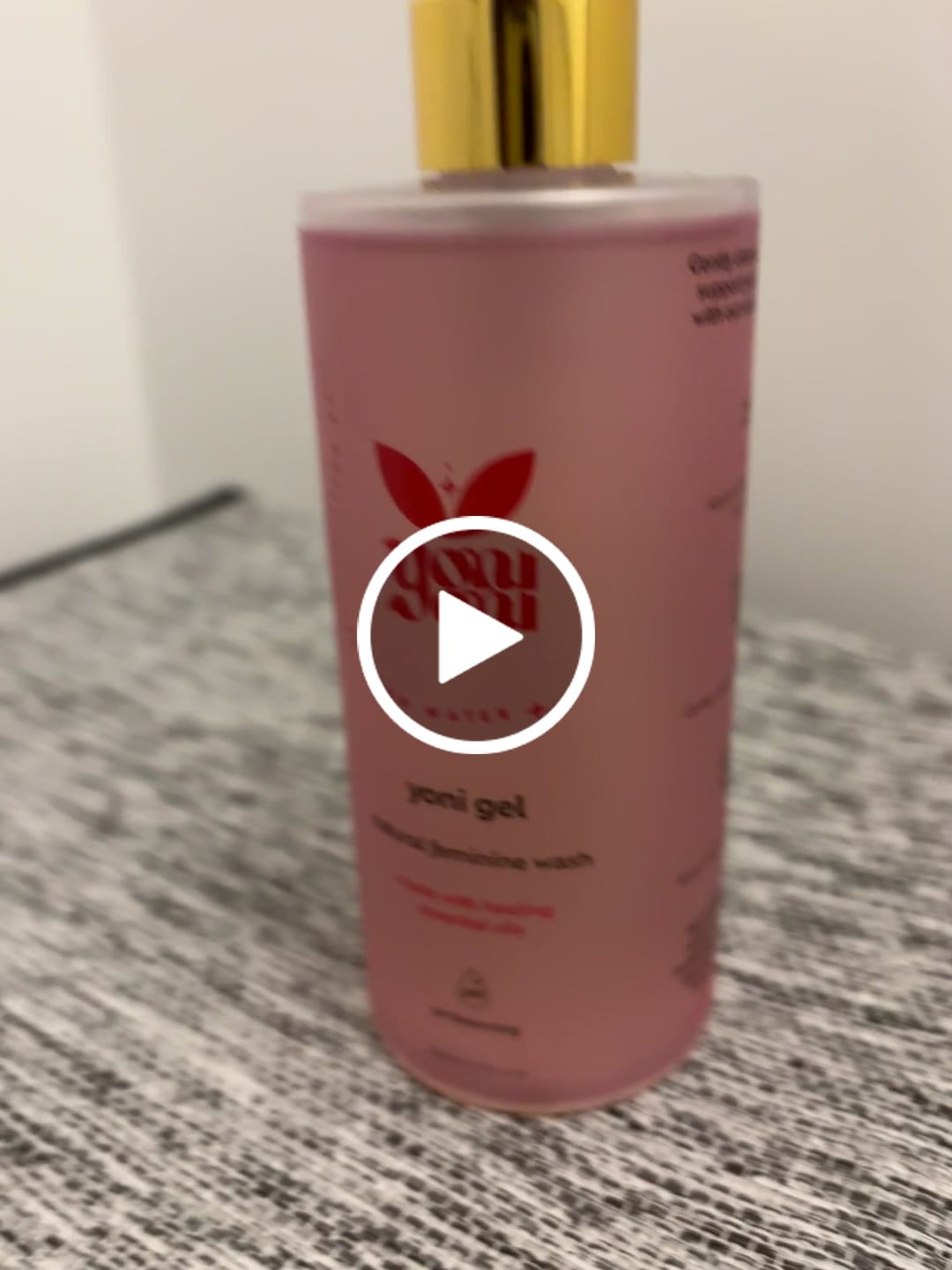 Customer video review of Yoni Gel - Feminine Wash