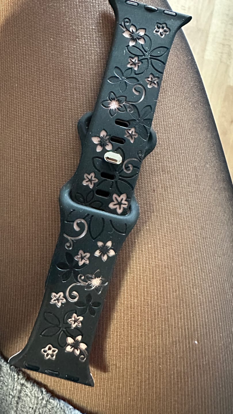Customer photo review of Apple Watch Silikonband 'Dianne'