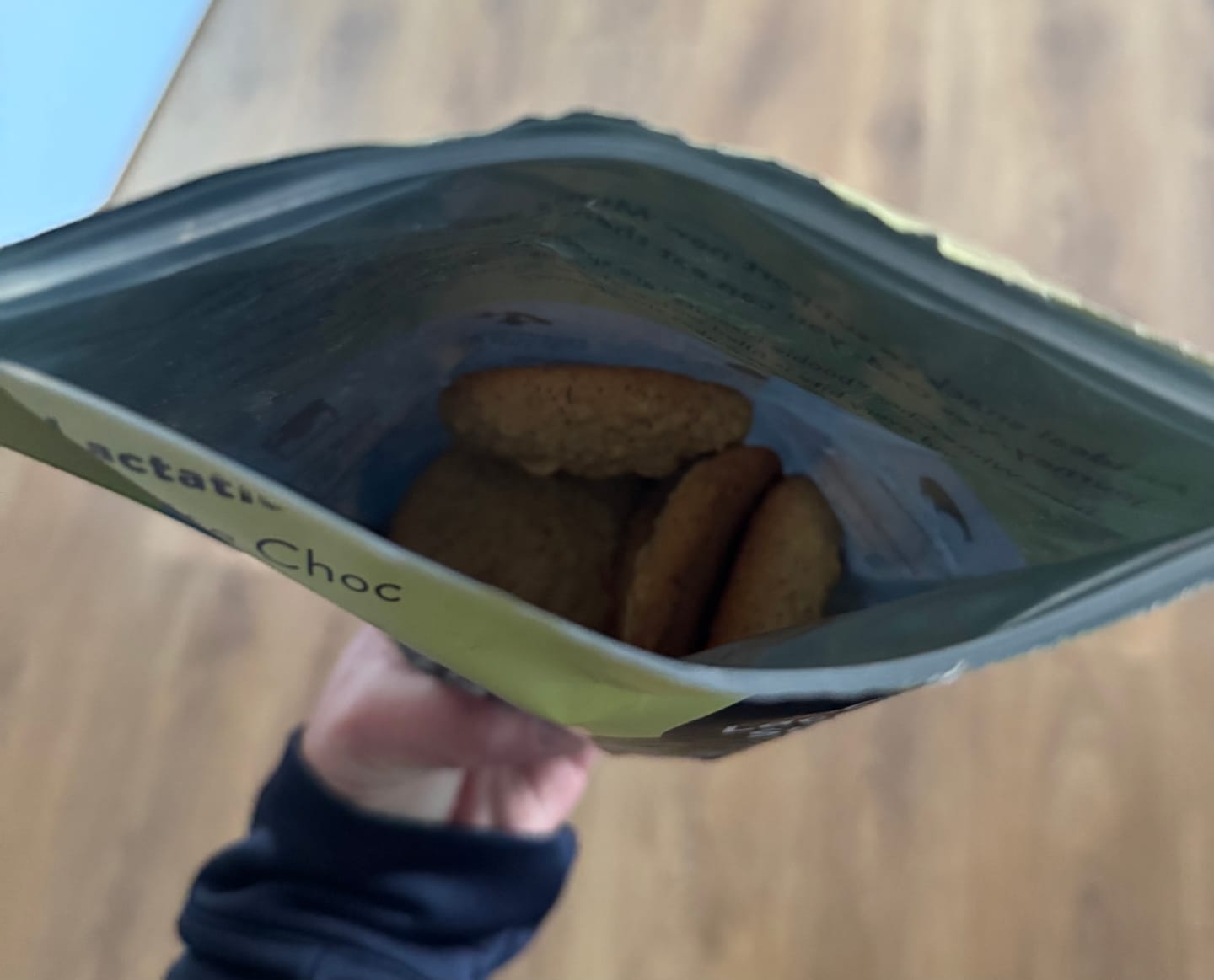 Customer photo review of White Choc Lactation Cookies