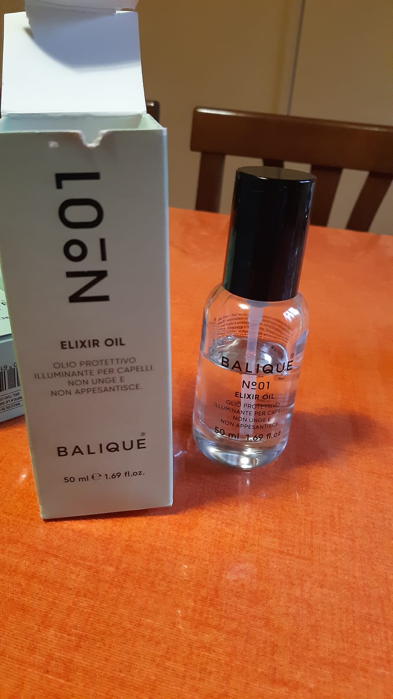 Customer photo review of N°01 - ELIXIR OIL - OLIO PROTETTIVO 50ml