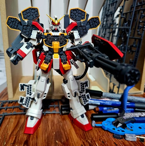 Customer photo review of 1/100 MG Gundam Heavyarms EW Version