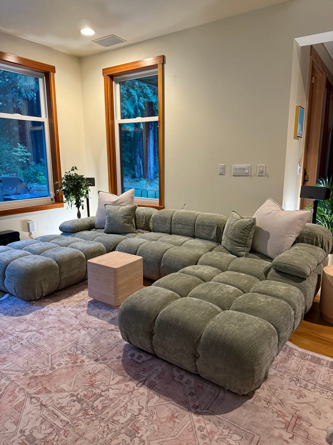 Customer photo review of Marshbello Sectional