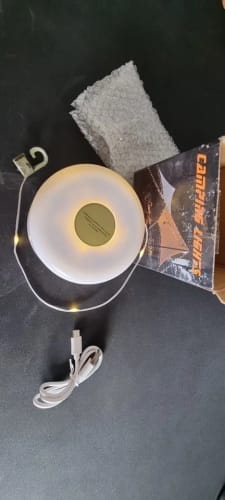 Customer photo review of GlowBuddy™ | Ultimate 4-in-1 Camping Utility Lamp
