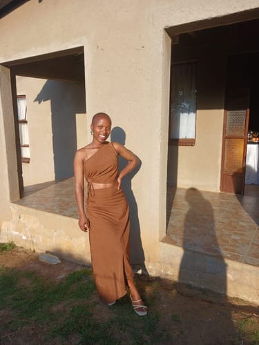 Felicity K. review of One Hand Crop Top & Skirt Set image 1 out of 2