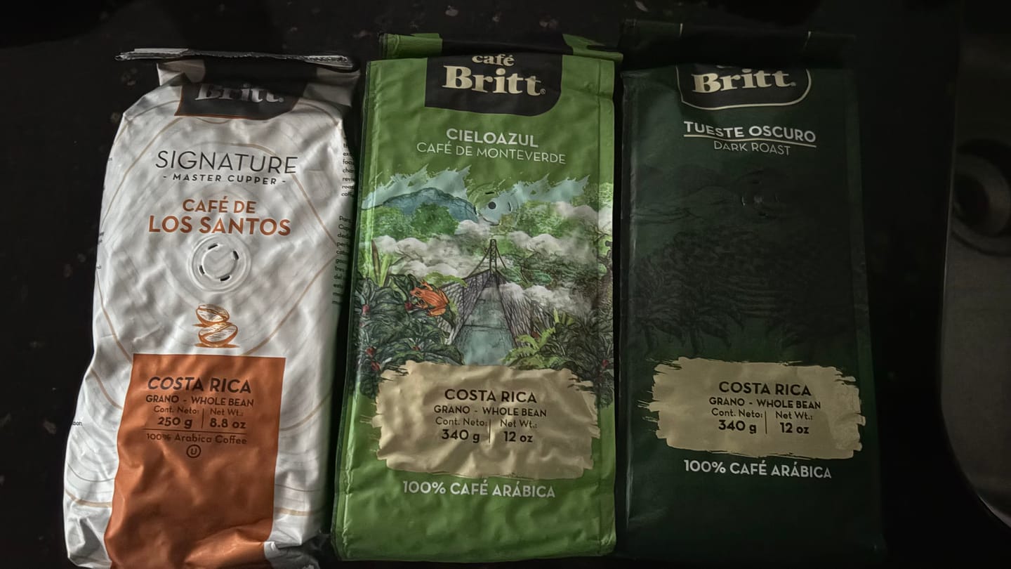 Customer photo review of COSTA RICAN CIELOAZUL COFFEE FROM MONTEVERDE