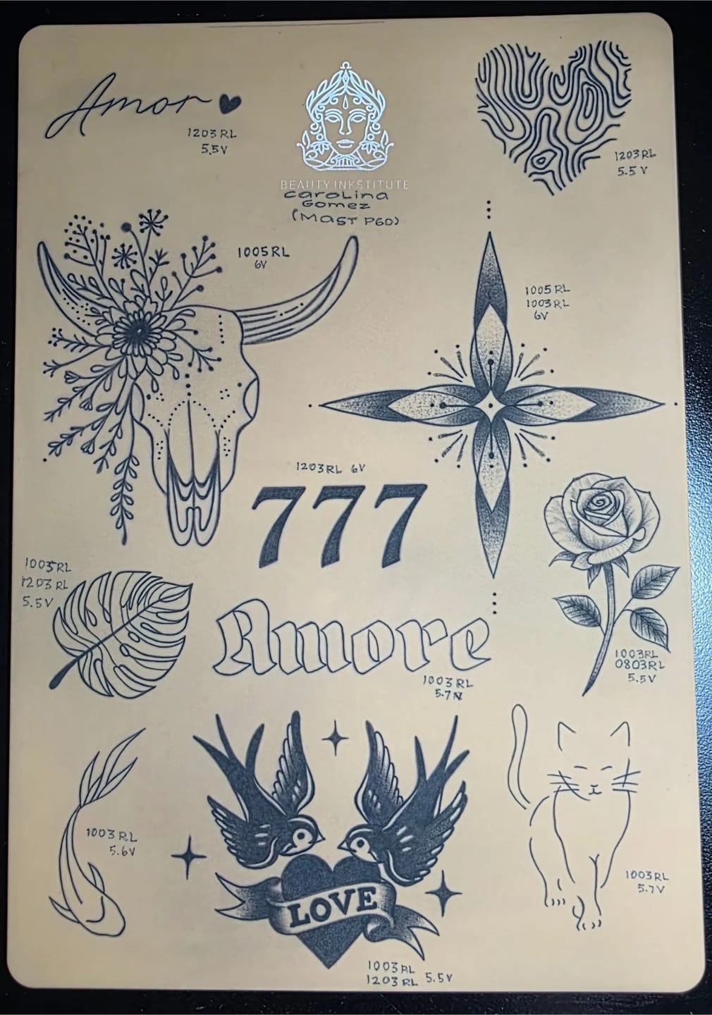 Customer photo review of Fine Line Tattoo Course and Kit Bundle