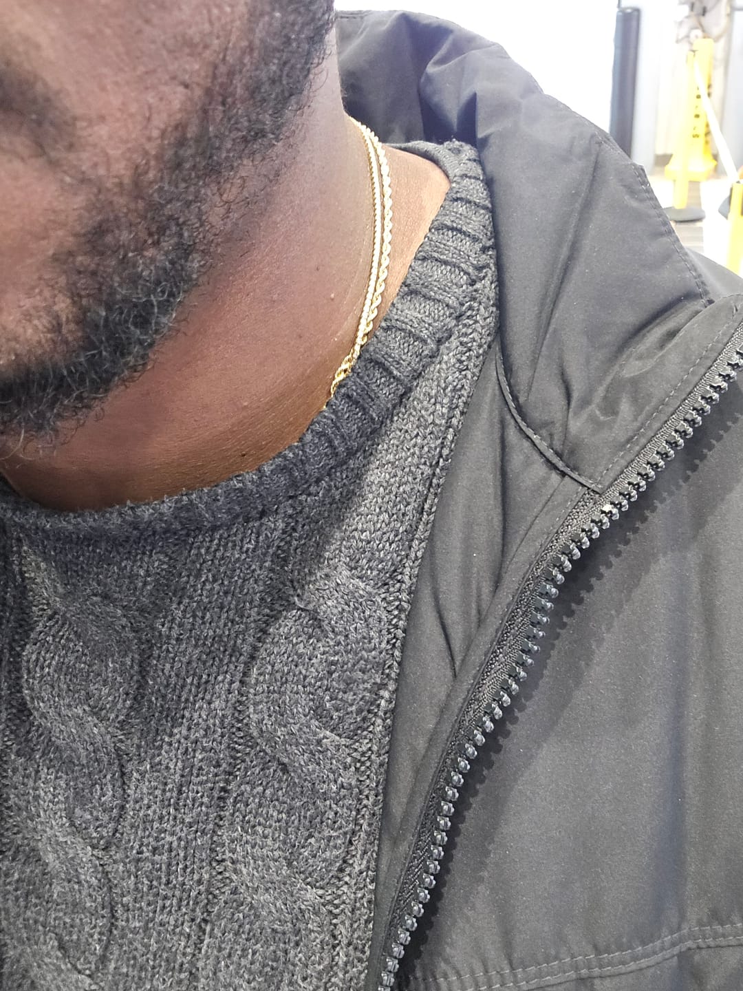 Customer photo review of Moissanite Micro Tennis Chain - 18k Vermeil - D Colour - VVS1