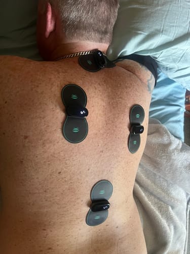 Customer photo review of Vibit Full Body Relief Bundle
