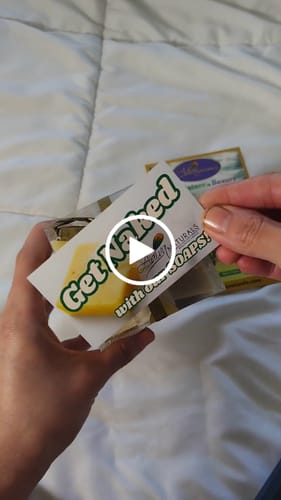 Customer video review of Turmeric Lemon Exfoliating Soap Bar (Hyperpigmentation & Brighten)