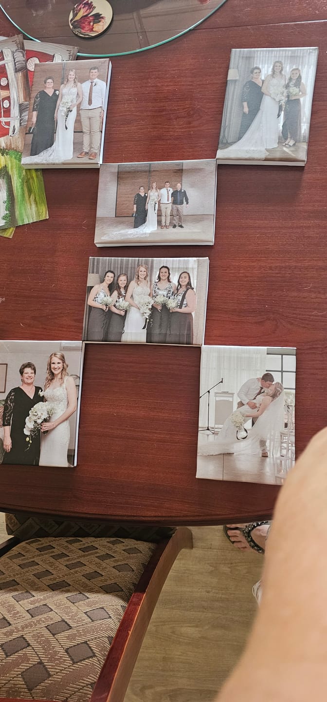 Customer photo review of 6 x A5 Canvas Combo