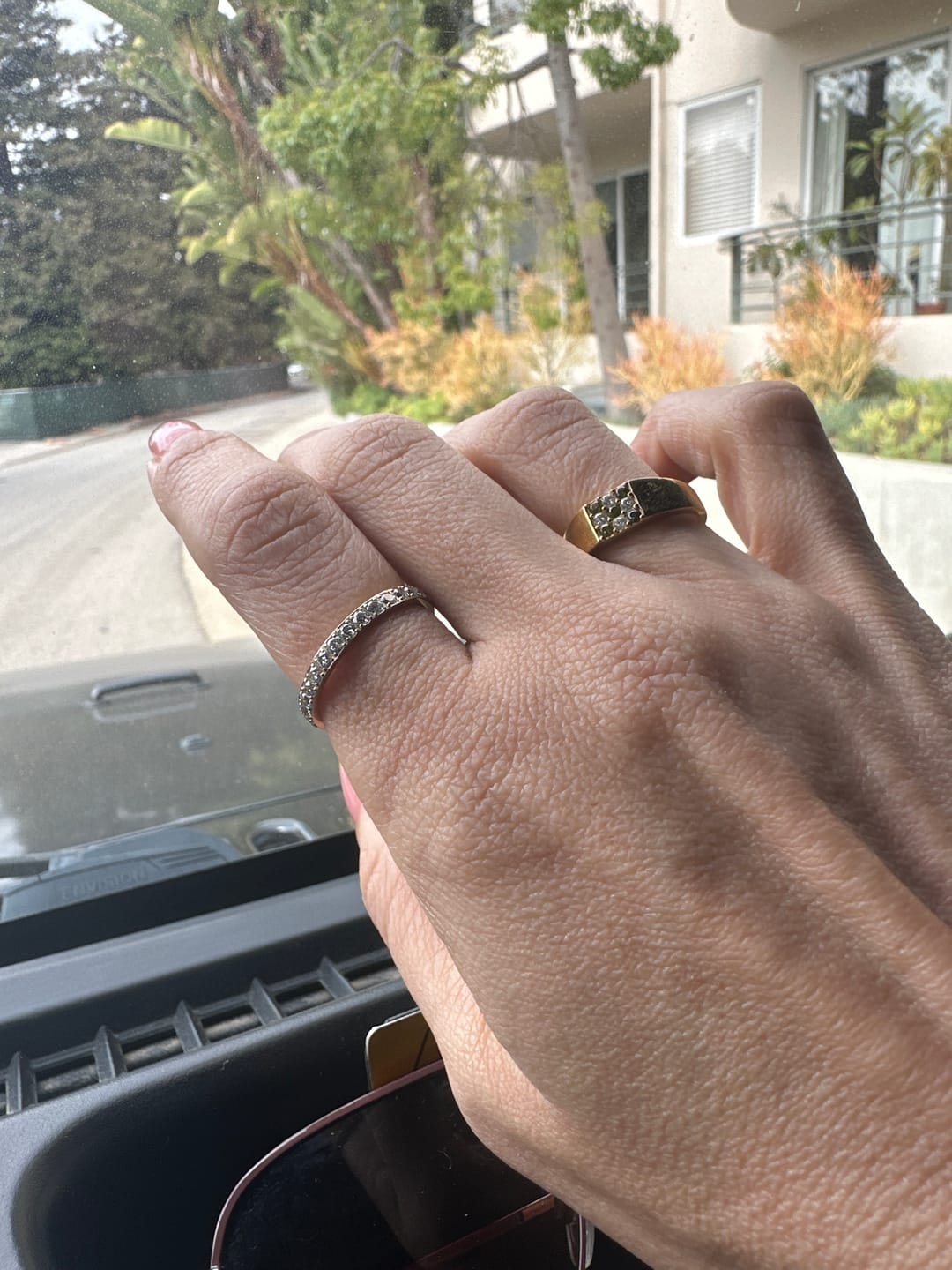 Customer photo review of Eternity Band Ring