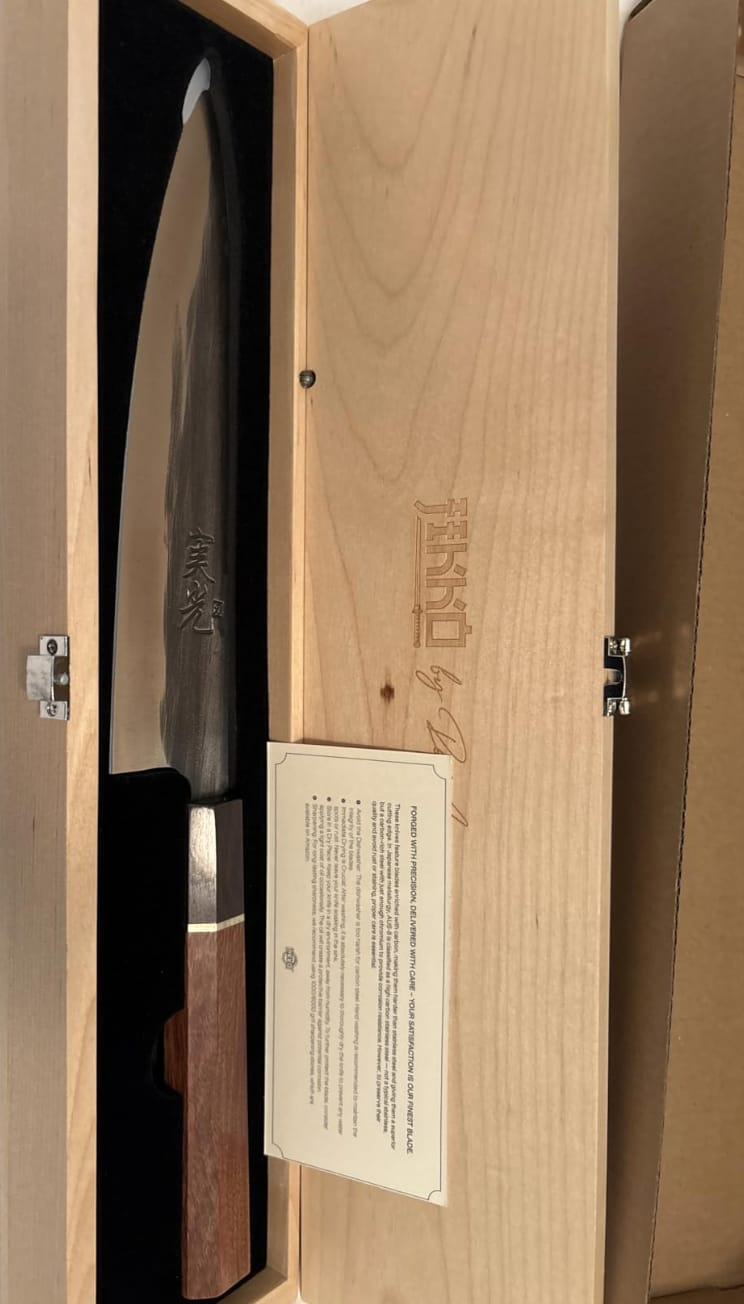 Customer photo review of The Heritage Edition Gyuto #1 by JIKKO®