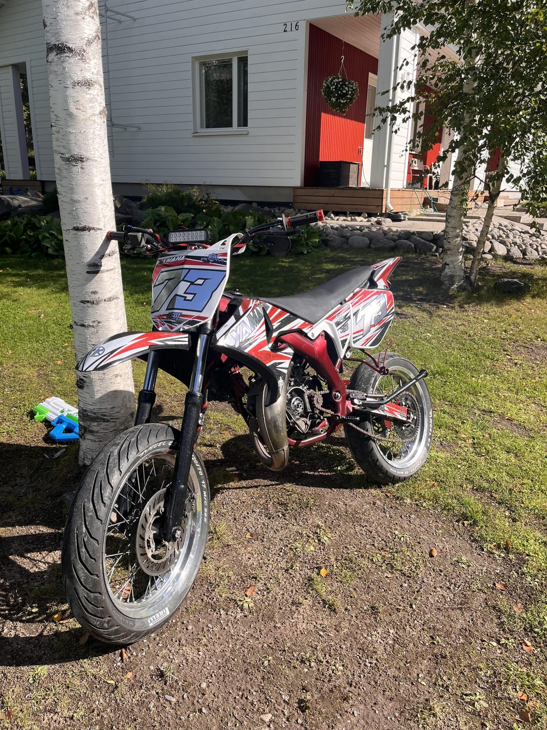 Customer photo review of FULL CUSTOM GRAPHICS KIT DEPOSIT