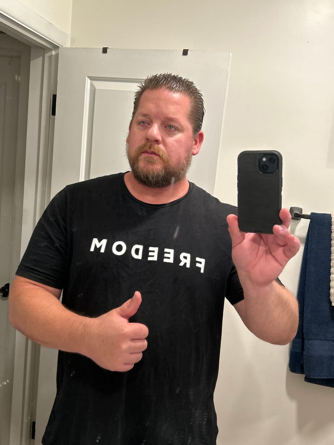Customer photo review of Freedom CK T-Shirt