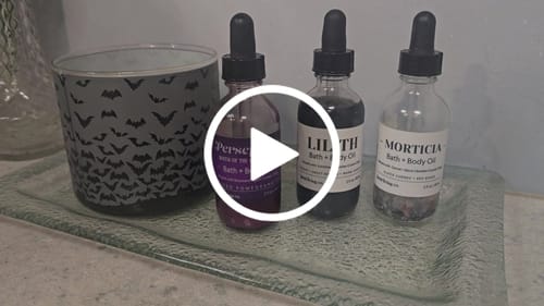 Customer video review of Persephone Bath & Body Oil
