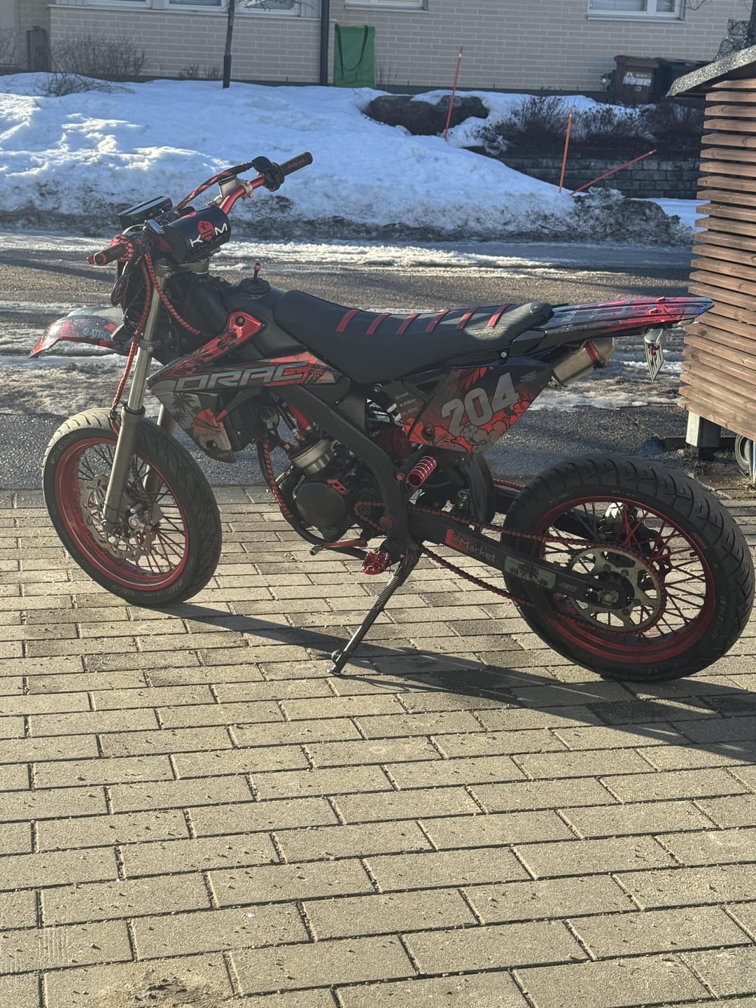Customer photo review of FULL CUSTOM GRAPHICS KIT DEPOSIT