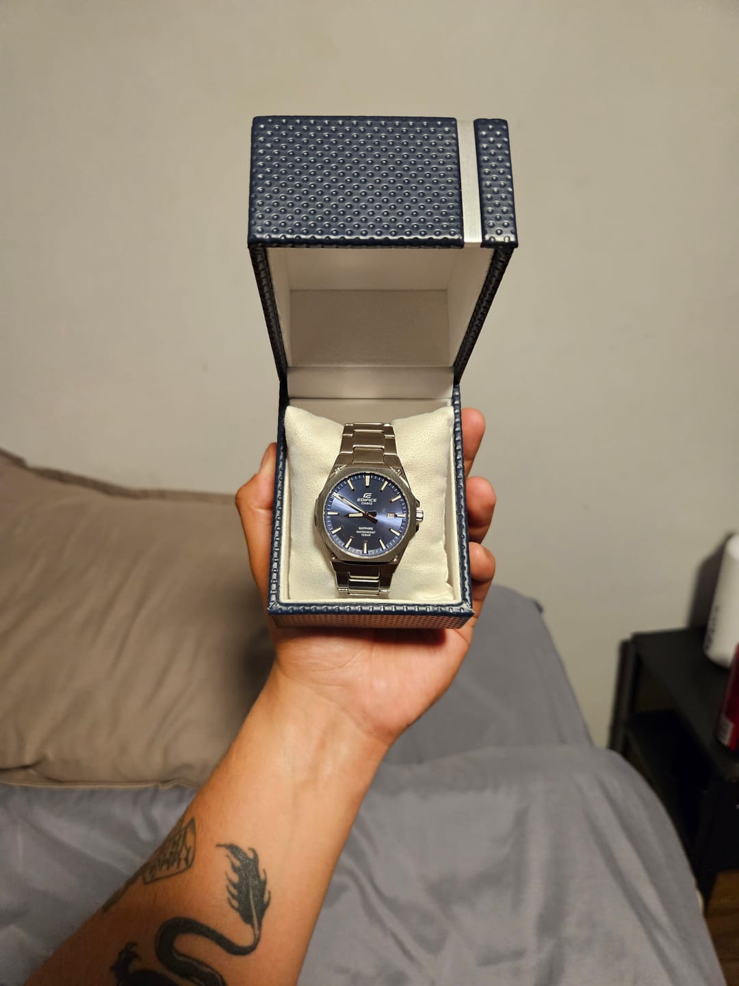 Customer photo review of Reloj Casio Edifice EFR-S108D-2AVU "Casioak" Metálico Sapphire